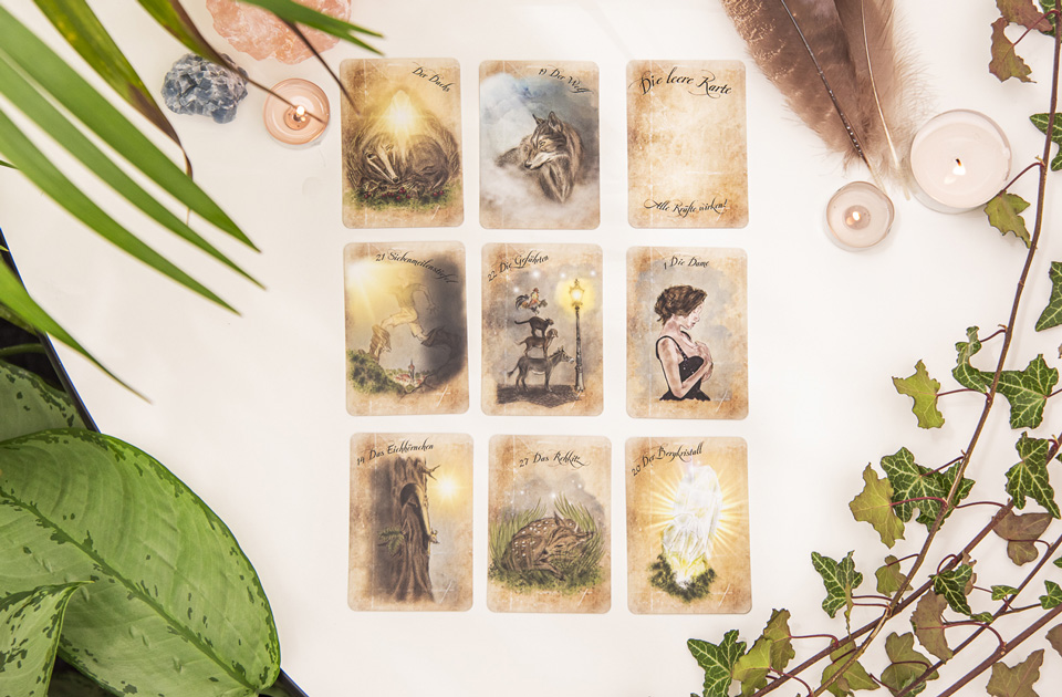 Beispiel einer Legung der 9er-Legung
